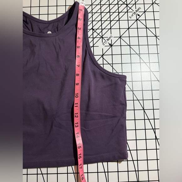 Holly Crop Top - Eggplant | Senita Athletics | Large - Picture 6 of 7